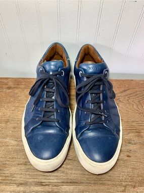 LLOYD Germany - Men’s Navy Blue Leather Sneakers Shoes Size 11